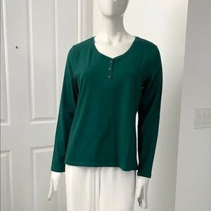 NEW!!!   Henley Long Sleeves top
